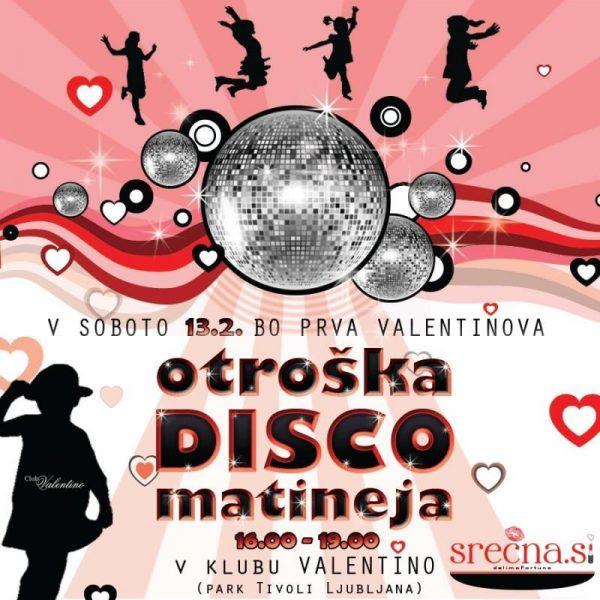 OTROŠKA VALENTINOVA DISCO MATINEJA #srecnasi #event #otroci #love #valentinovo